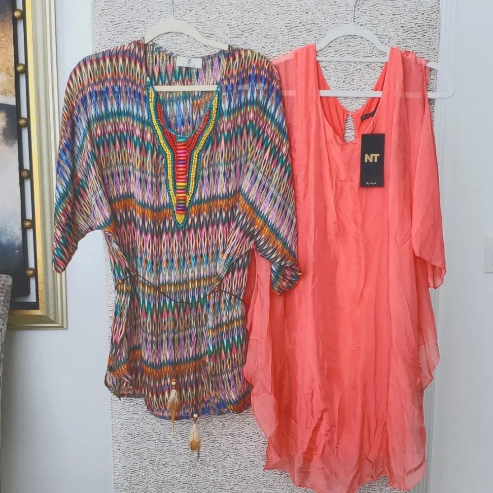 NT by Avanti beach cover up & Casting beach cover up bundle of 2